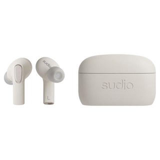 Sudio E3 真無線藍牙耳機 入耳式設計 輕巧便攜 無線自由, 米色