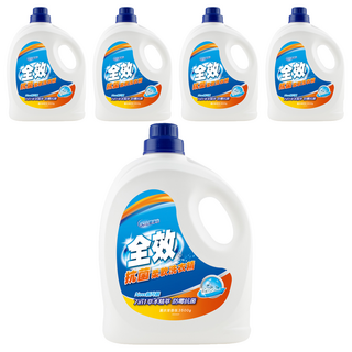 毛寶 全效抗菌柔軟洗衣精 7合1草本精萃 防霉抗菌, 3.5kg, 5桶