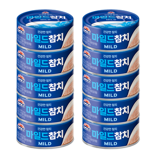 사조 마일드 참치, 250g, 10개