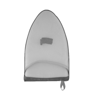 Onneso 日式手持燙衣板, 防燙防水, 加厚隔熱, 25 x 15 x 2.5cm, 尖頭款-灰色