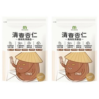 mihong®高效乳清蛋白 清香杏仁, 500g, 2袋