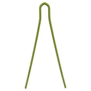 SiliPot 白金矽膠夾 外層白金矽膠/內層不鏽鋼303 80*24*236mm, 橄欖綠色, 1支