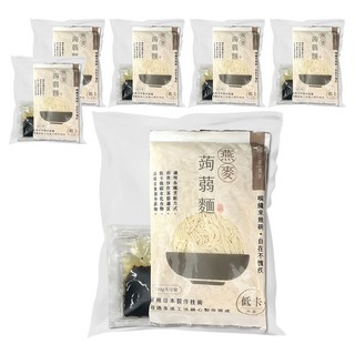 自在食刻 蔥爆秘醬蒟蒻米線 口感Q彈帶勁不乾硬, 225g, 6包