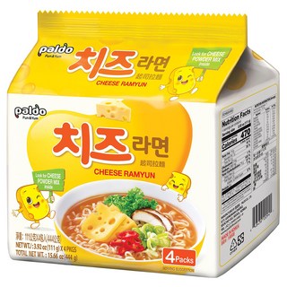 paldo 八道 起司拉麵 111g, 4包