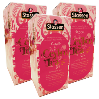 Stassen 司迪生 蘋果茶, 2g, 25包, 3盒