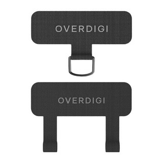 OVERDIGI 手機殻掛繩片 灰色, 1組