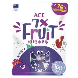 ACE 斑斑水果條 紐西蘭水果(黑醋栗 + 奇牙籽), 90g, 1袋