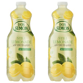 DON SIMON 鮮榨檸檬水, 1.5L, 2個