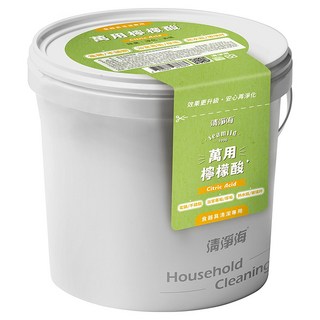 清淨海 萬用檸檬酸 350g 有效清潔油污、水垢、皂垢, 1個