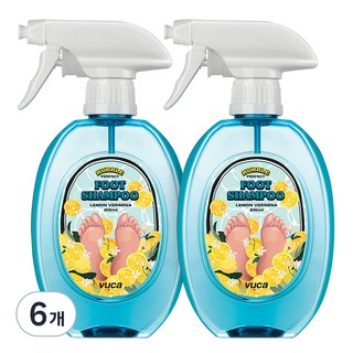 vuca 完美泡泡足部清潔露, 1入, 6個, 510ml