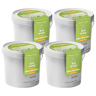 清淨海 萬用檸檬酸 350g 有效清潔油污、水垢、皂垢, 4個