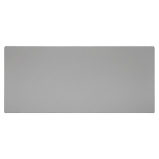 雙面皮革桌墊 PU皮革 防止桌面髒汙、刮傷, 90 x 45cm, 灰色, 1個