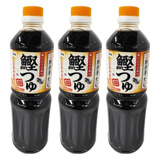 Yamaki 雅媽吉 甘口鰹魚露 日式萬用鰹魚醬油 2倍濃縮 特製台灣配方, 1L, 3瓶