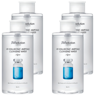 JM solution H9 玻尿酸安瓶卸妝水 Aqua, 850ml, 4個