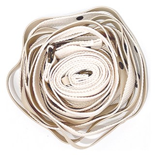 breezem 皮革雛菊鏈 大型 6m, 米杏色, 0層, 1個