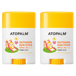 ATOPALM 愛多康 兒童戶外玩耍防曬棒 SPF50+ PA++++, 21g, 2個