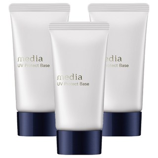media 媚點 台灣公司貨 防曬無瑕粧前乳 30g, 3件