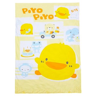 PiYOPiYO黃色小鴨四季被棉柔觸感親膚吸濕透氣台灣製, 98 x 142cm, 黃色