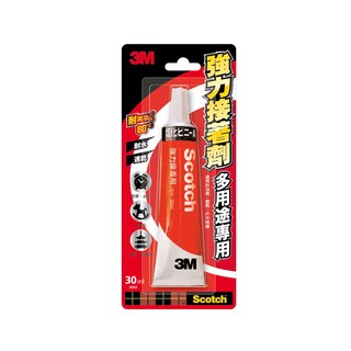 3M Scotch 多用途強力接著劑 30ml 耐水速乾 透明, 1個