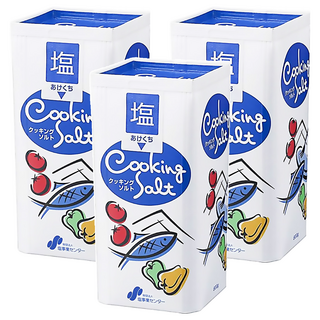 塩事業 天日鹽 盒裝家庭用鹽 800g 方便好倒出設計 防潮控量, 3盒