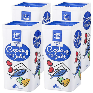 塩事業 天日鹽 盒裝家庭用鹽 800g 方便好倒出設計 防潮控量, 4盒