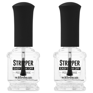 withshyan 可剝式基底卸甲液, 15ml, 2個