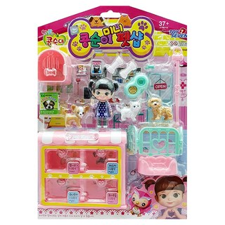 Kongsuni 小荳娃娃 迷你商店組 寵物店, 1套, 混和顏色