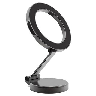 萬向旋轉磁吸手機支架, 黑色, 1個