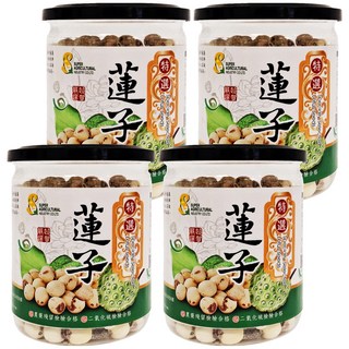超賀 特選蓮子 營養豐富 口感香醇 甘甜可口, 230g, 4罐
