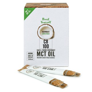 Honest椰子C8/C10 MCT油 40入, 400ml, 1個