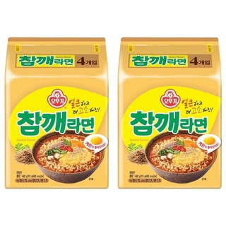 OTTOGI 不倒翁 芝麻拉麵 115g, 8包