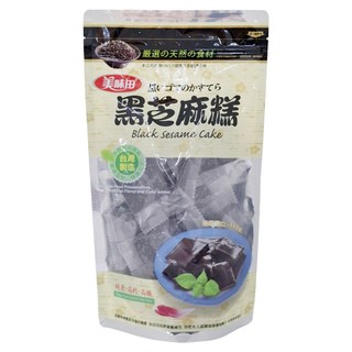 美味田 黑芝麻糕 Set 18 口感柔和不黏牙, 450g, 1袋