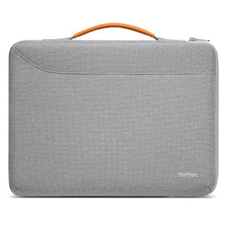 tomtoc 筆電包 精選風格 最新客製化技術 防撞擊磨損 防潑水防刮傷, 13吋, 灰色, 1個