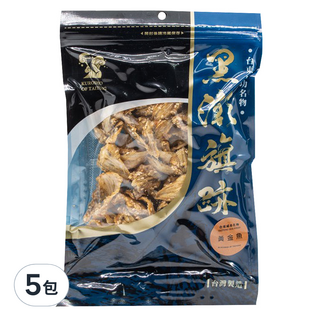 KUROSHIO OF TAITUNG 黑潮旗跡 黃金魚, 5包, 100g