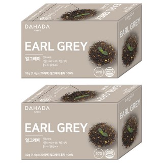 DAHADA 伯爵紅茶包, 1.6g, 20包, 2盒