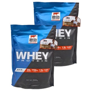 RED COW 紅牛 聰勁即溶乳清蛋白 曼特寧風味, 500g, 2包