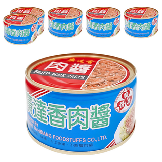 廣達香 肉醬 油蔥 台灣製造, 160g, 6罐