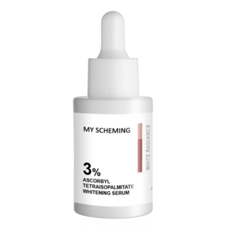 MY SCHEMING 我的心機 3%酯化維C極光淨白精華, 30ml, 1瓶