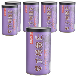 御復珍 山藥薏仁粉 純素, 500g, 1罐, 1罐, 6罐