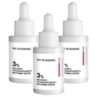 MY SCHEMING 我的心機 3%酯化維C極光淨白精華, 30ml, 3瓶
