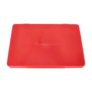 Shachihata 寫吉達 油性印台特大 HGN-4, 紅色, 1個