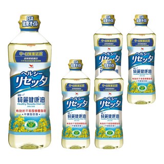 統一 綺麗健康油 料理不易產生油煙 台日健康認證油, 652ml, 5瓶