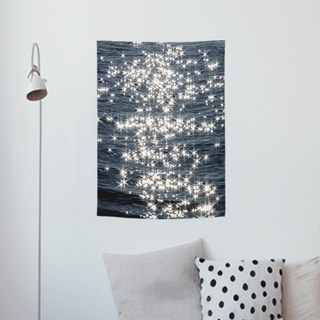 SANGSANG HOO 織物海報, 閃爍波浪