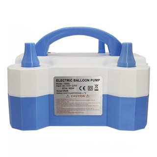 Yamiley 電動打氣筒 淺藍色 快速充氣 輕巧便攜 適用於各種派對活動 輕鬆打造歡樂氣氛, 1個