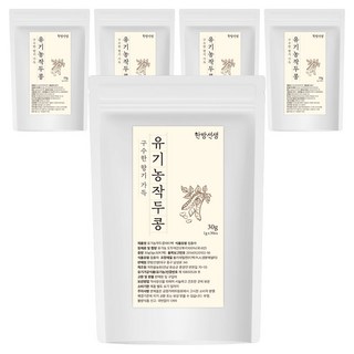 한방선생 유기농 작두콩차 티백, 1g, 30개입, 5개