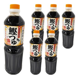 Yamaki 雅媽吉 甘口鰹魚露 日式萬用鰹魚醬油 2倍濃縮 特製台灣配方, 1L, 6瓶