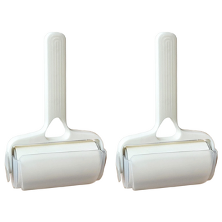 帶蓋黏毛器 Set 2個 防塵, 帶蓋黏毛器12 x 18cm + 替換芯4.5 x 10cm