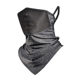 FANCY LIFE 涼感防曬面罩, 深灰色半罩, 1個