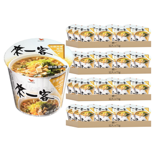 統一 來一客 杯麵 京燉肉骨風味 71g, 48入