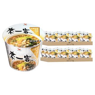 統一 來一客 杯麵 京燉肉骨風味 71g, 24入